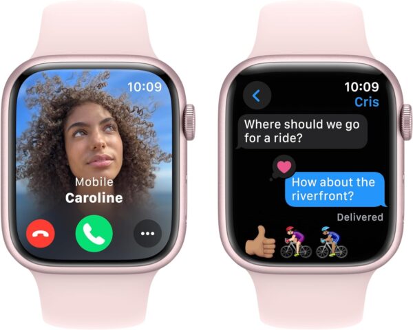 Apple Watch Series 9 45MM GPS S/B in Pink - Image 2